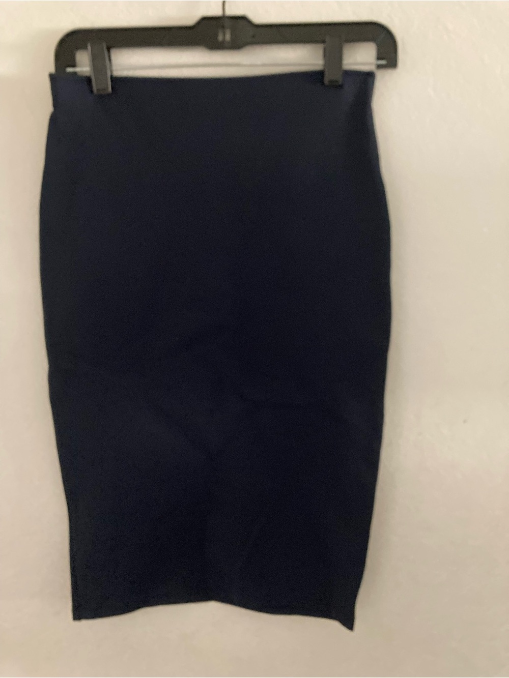 Zara Navy Pencil Skirt - Sleek Office Style